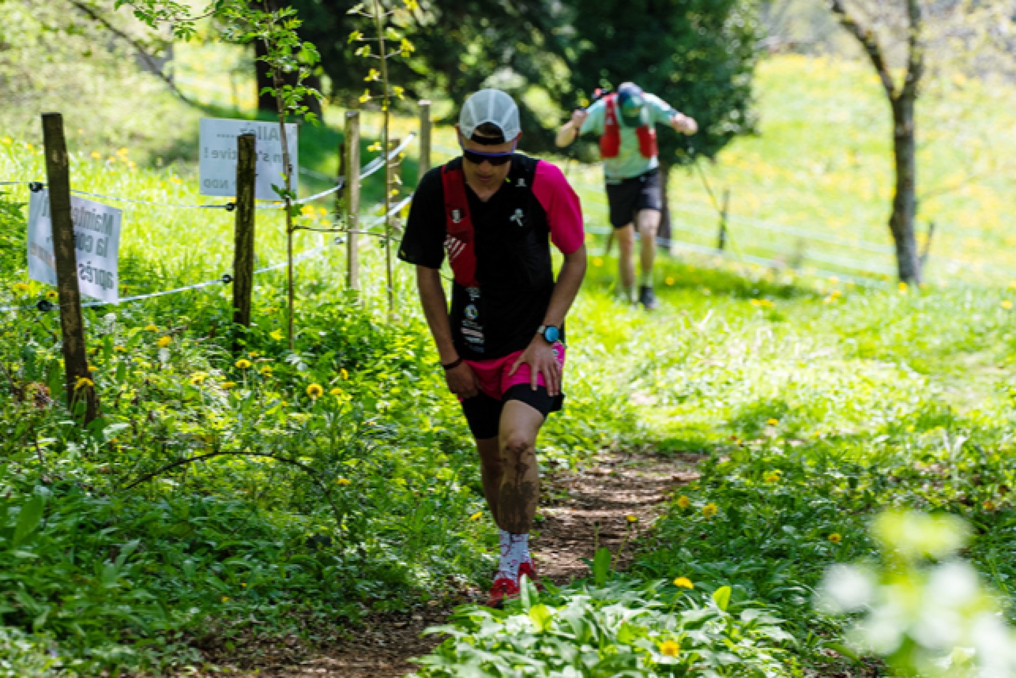 Course des athlètes du CA Fontenais